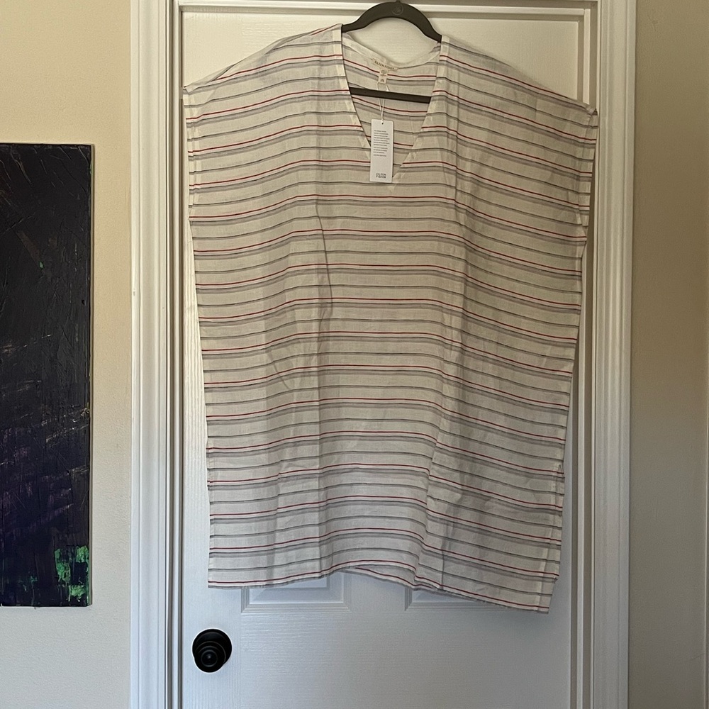 Eileen Fisher V-Neck Tunic. NWT L/XL